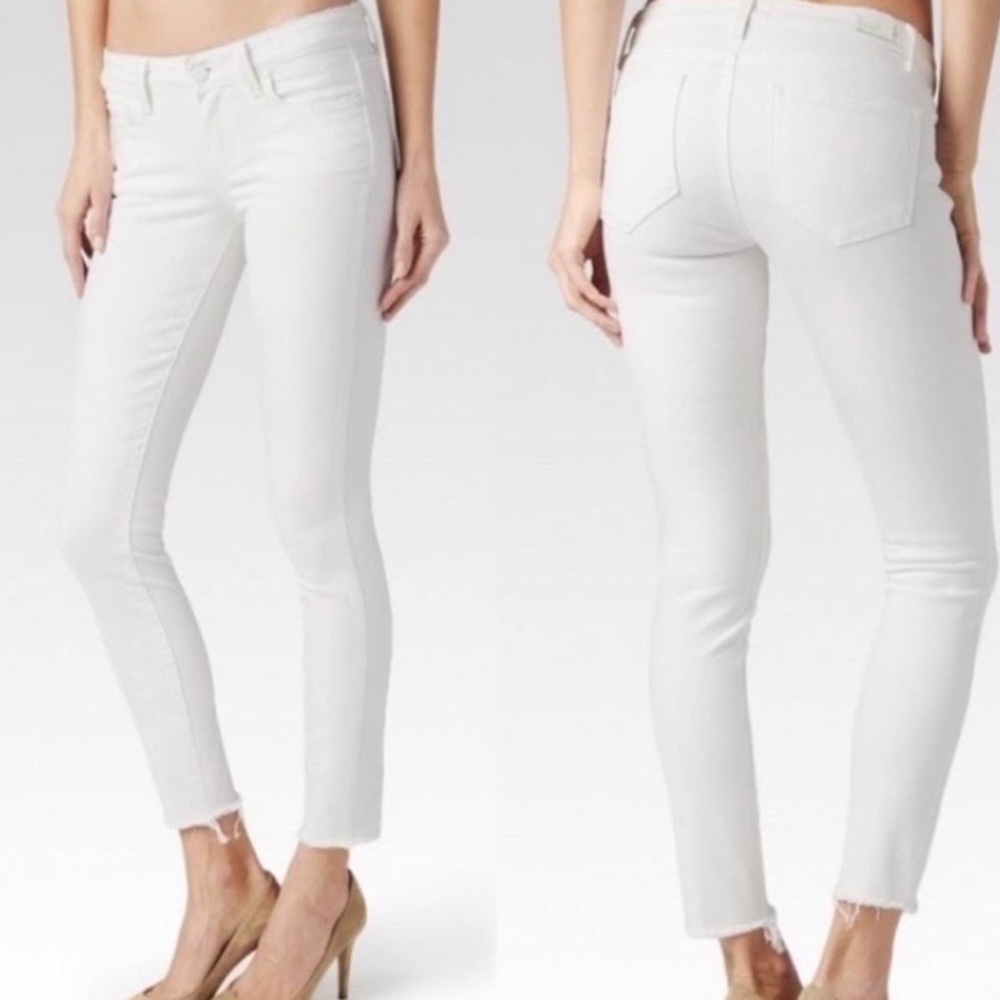 PAIGE VERDUGO CROP JEANS